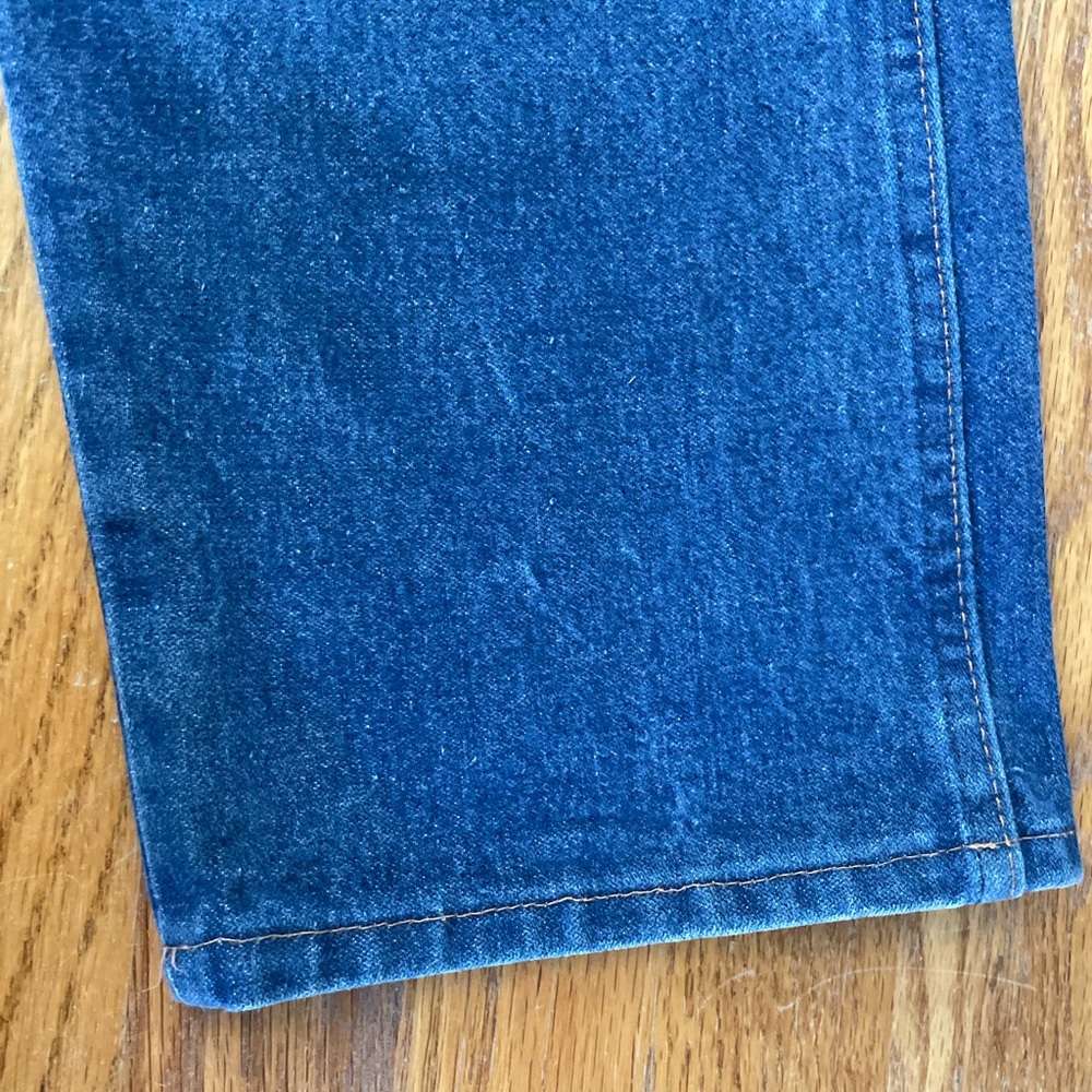 Vintage 90s Wrangler Jeans 36x34 – Made in USA – Cowboy Cut Denim - Picture 9 of 12